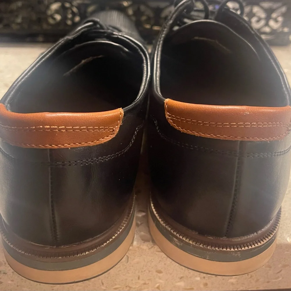 Bruno Marc Blue Oxford Shoes 9.5